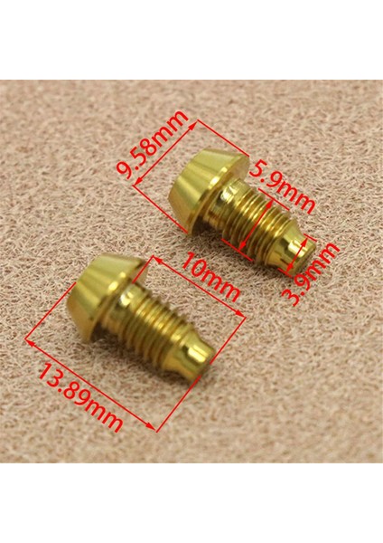 Magura Tc4 Titanyum Hidrolik Disk Egzoz Vidası Dağ Bisikleti Fren Vidası Için 2 Adet-Göz Alıcı Renkler (Yurt Dışından) fiyatları