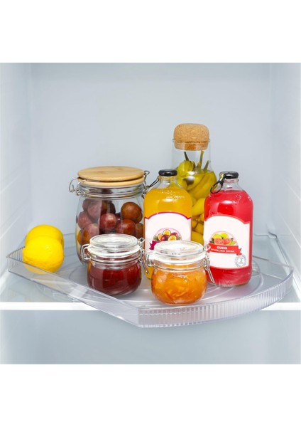 Buzdolabı, Slayt ve 360° Dönebilen Dikdörtgen Döner Tabla Düzenleyici ve Buzdolabı Için Depolama Için Kare Döner Susan Düzenleyici (Yurt Dışından) fırsatları