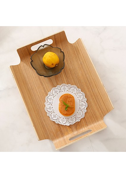 Ekmek Tepsisi Depolama Düzenleyici Ahşap Servis Tepsisi Ahşap Çay Tabağı Yemek Tabağı Tabak Tabak Akşam Yemeği Meyveli Kek, A (Yurt Dışından) indirimleri