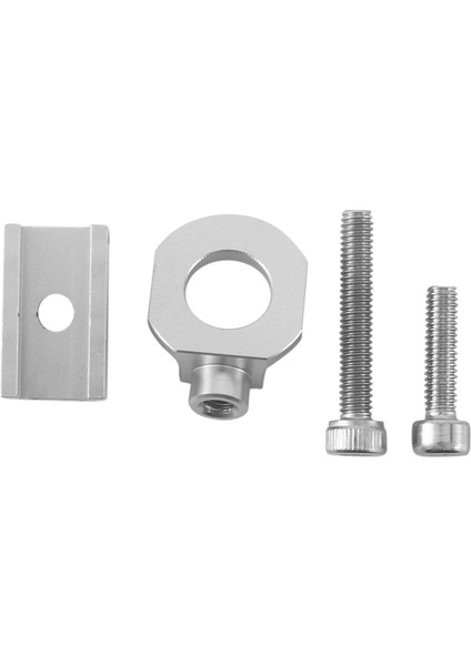 Bisiklet Zincir Gergi Ayarlayıcı Alüminyum Alaşımlı Bisiklet Bağlantı Elemanı Cıvatası Tek Hızlı Bisiklet Cıvata Vidası Bmx Fixie Bisiklet Gümüş (Yurt Dışından)