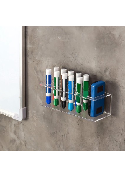 Kuru Silinebilir Kalem Tutucu Şeffaf Akrilik Kalem Tutucu Yuvalı ve Silgi Tutucu Kalem Kalem Tutucu (Yurt Dışından) modelleri