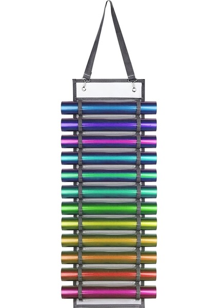 Vinil Depolama Rafı, 12 Delikli Vinil Organizatörler Vinil Rulo Tutucu, Vinil Levhalar/ısı Transfer Kağıdı/tasarım Çizimleri Için (Yurt Dışından)