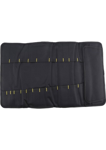 Profesyonel Çatal Bıçak Şef Çantası - Şefler Için Bıçak Rulo Çantası 22 Bıçağa Kadar Uyar Siyah Şef Saklama Çantası (Yurt Dışından)