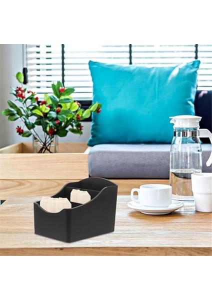 Şeker Depolama Tutucu Uzaktan Kumanda Depolama Kutusu Çay Poşeti Tutucu Kahve Şeker Paketi Düzenleyici Kahve Istasyonu Tutucu,a (Yurt Dışından) fiyatları