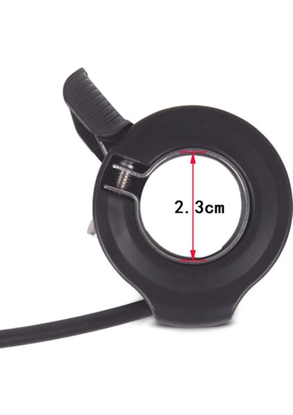 Ebike Başparmak Parmak Tetik Gaz 3 Pin Sol Sağ Gaz Kelebeği Hızlandırıcı 22MM Elektrikli Bisiklet Scooter Için E-Motosiklet-A (Yurt Dışından) fırsatları