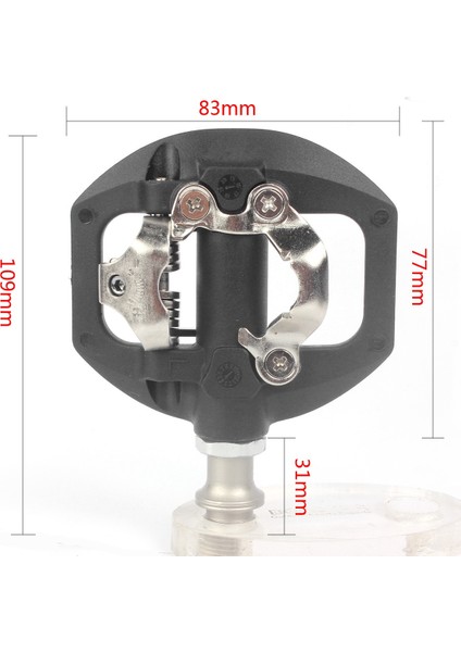 Racework Bisiklet Pedalları Yol Bisikleti Pedalları Mtb Bisiklet Pedalı Hafif Kilitli Bisiklet Pedalları Yol Bisikleti Mtb Kapalı Alan Bisikleti (Yurt Dışından) indirimleri