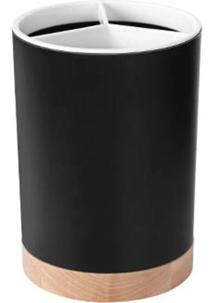 Kaşık Çatal Bıçak Çubuk Drenaj Kutusu Sofra Depolama Tutucu Üç Bölmeli Çatal Bıçak Rafı Mutfak Eşyası Caddy B (Yurt Dışından)