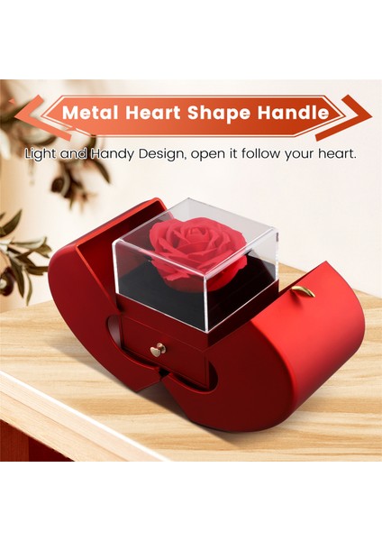 Noel Mücevher Kutuları Nişan Yüzüğü Kolye Hediye Kutusu Mücevher Paketleme Saklama Kutusu Tanabata Sevgililer Günü Hediye Kutusu (Yurt Dışından) indirimleri