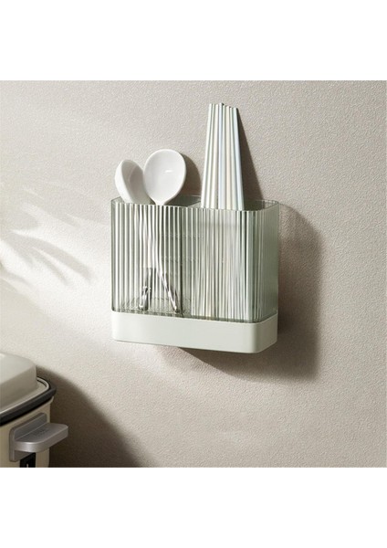 Mutfak Gereçleri Tutucu, Pişirme Gereçleri Küpü Duvara Monte Edilen Gereçler Düzenleyici Tezgah Üstü Gereç Depolama Mutfak Için, Yeşil (Yurt Dışından) modelleri