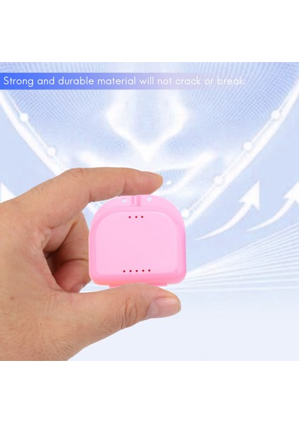 Tutucu Vaka 5 Adet Ağız Koruyucusu Vaka Ortodonti Diş Tutucu Kutusu Protez Saklama Kabı (Yurt Dışından) modelleri