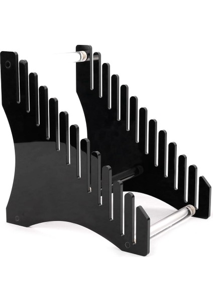 Vinil Kayıt Depolama Tutucu Vinil Ip Kayıtları Standı - Albüm Depolama Organizatör Ekran Standı Taşınabilir Kitap Ekran Standı (Yurt Dışından)