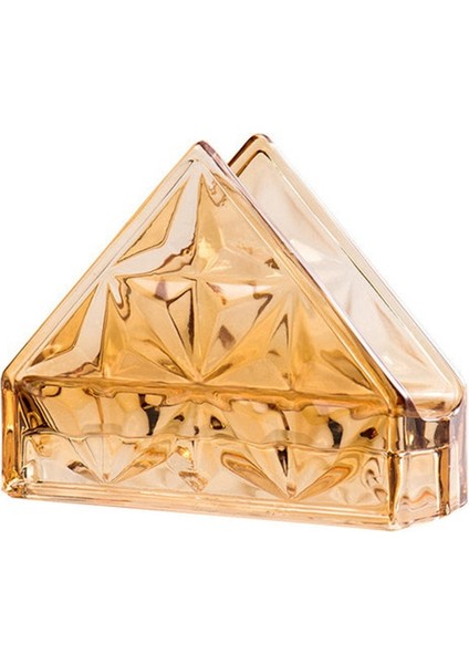 Iskandinav Vintage Cam Doku Tutucu Masaüstü Dekorasyon Ev Peçete Tutucu Otel Cafe Depolama Rafı Kule Tutucu B (Yurt Dışından)