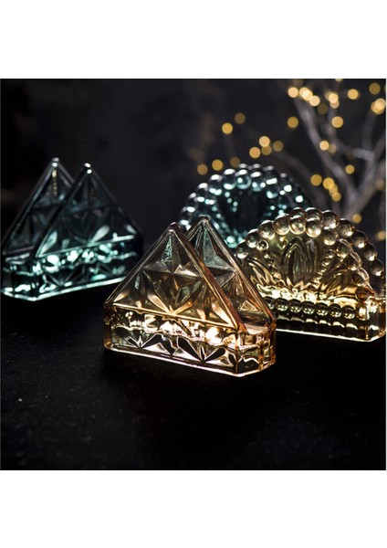 Iskandinav Vintage Cam Doku Tutucu Masaüstü Dekorasyon Ev Peçete Tutucu Otel Cafe Depolama Rafı Kule Tutucu B (Yurt Dışından) modelleri