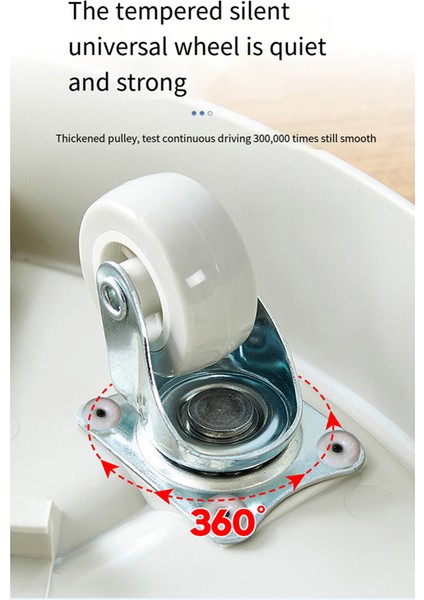 Gizli Tekerlekli Bitki Standı: Drenaj Tepsili 13 Inç Bitki Standı, Saksılar Için 360° Dönen Tekerlekler, Bitki Standları Beyaz (Yurt Dışından) modelleri