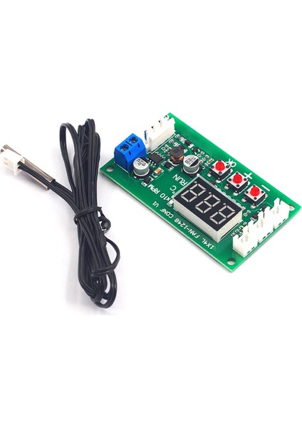 DC12-48V Dijital Dört Kablolu Pwm Fan Sıcaklık Kontrol Modülü 5A (Yurt Dışından) modelleri