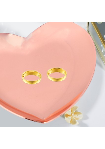 Kalp Şeklinde Mücevher Servis Tabağı Metal Tepsi Depolama Düzenleme Meyve Tepsisi Ev Gül Altın (Yurt Dışından) fiyatları