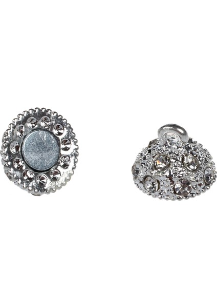 5 Adet 10 mm Top Manyetik Toka Taşlı Gümüş (Yurt Dışından) fiyatları