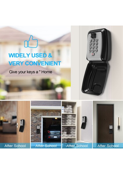 Anahtar Kutusu Duvara Monte Büyük Anahtar Kutusu Güvenli Su Geçirmez Açık Anahtar Kutusu 12 Kodlu Paslanmaz Hava Koşullarına Dayanıklı Ağır Hizmet Anahtarı (Yurt Dışından) fırsatları