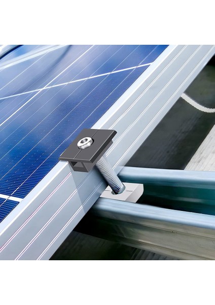 Paket Merkezi Kelepçe 30MM Siyah T-Şekilli Merkezi Kelepçe Fotovoltaik Ayarlanabilir Güneş Paneli Güneş Paneli Için Merkezi Kelepçe (Yurt Dışından) modelleri