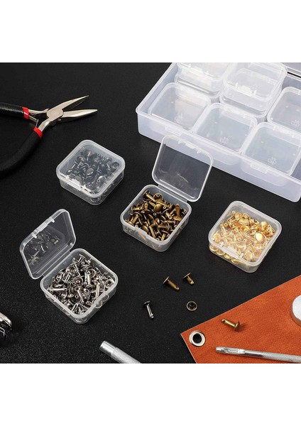 24 Adet Küçük Boncuk Organizatör Boncuk Kutusu Depolama Organizatör Elmas Sanat Kapları Aksesuar Depolama 2 Adet Menteşeli Kapaklı (Yurt Dışından) fırsatları