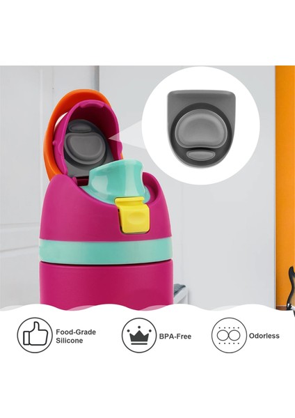 6 Adet Su Şişesi Kapağı Ağız Tıpası Aksesuarları Owala 19/24/32/40OZ Kapak Sızdırmazlık Contası Silikon Tıpa (Yurt Dışından) fiyatları