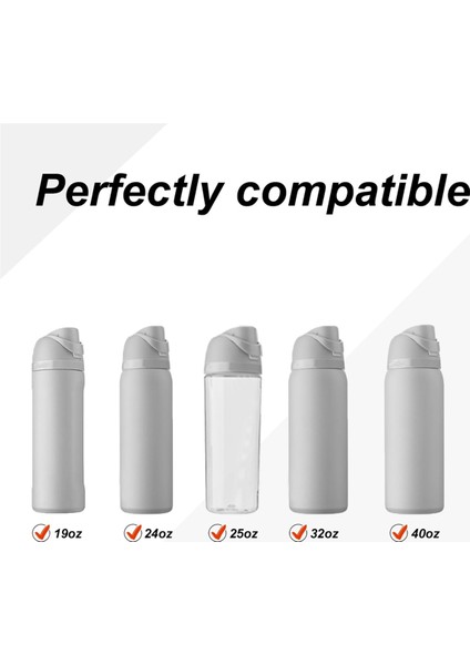 6 Adet Su Şişesi Kapağı Ağız Tıpası Aksesuarları Owala 19/24/32/40OZ Kapak Sızdırmazlık Contası Silikon Tıpa (Yurt Dışından) modelleri