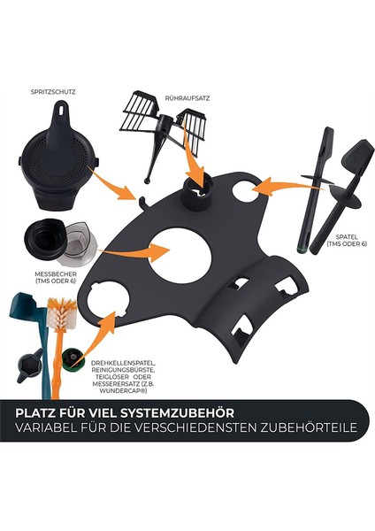 Thermomix Tm5 Tm6 Depolama Rafı Tutucu Pişirme Depolama Rafı Gıda Işlemcisi Aksesuarları Tutucu Mutfak Pişirme Aleti-A (Yurt Dışından) fırsatları