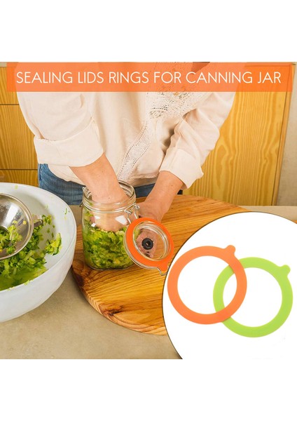 Cam Kavanozlar Için Kauçuk Contalar, Silikon Contalar Konserve Contaları Konserve Kavanoz Için Hava Geçirmez Sızdırmazlık Kapakları Halkaları Değiştirin (Yurt Dışından) fiyatları