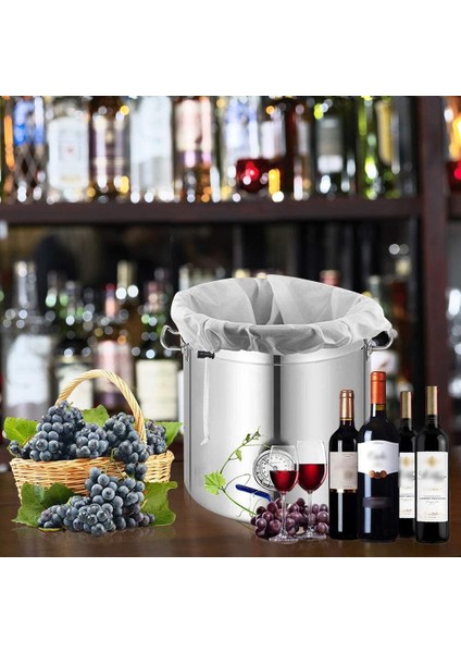 Paket Bira Torbası - Meyve Elma Şarabı Elma Üzüm Şarap Basın Için Yeniden Kullanılabilir Örgü Çanta Ipli Süzme Bir Çantada Demlemek 38X42 cm (Yurt Dışından) fiyatları