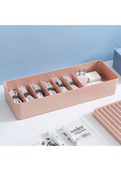 Çift Katmanlı Veri Kablosu Saklama Kutusu Toz Geçirmez Güç Kablosu Depolama Yönetimi Masaüstü Şarj Kablosu Toplayıcı (Yeşil) (Yurt Dışından) fiyatları