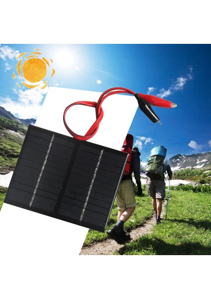 Küçük Elektrikli Ev Aletleri Için Klipsli Şarj Akü Sistemi Polikristalin Güneş Paneli ile 12V 1.5W Güneş Paneli (Yurt Dışından) modelleri