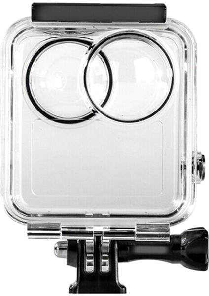 Gopro Max Su Geçirmez Dalış Muhafazaları Kabuk Koruyucu Kapak Kutusu Go Pro 360 Panoramik Kamera Dalış Kılıfı (Yurt Dışından)