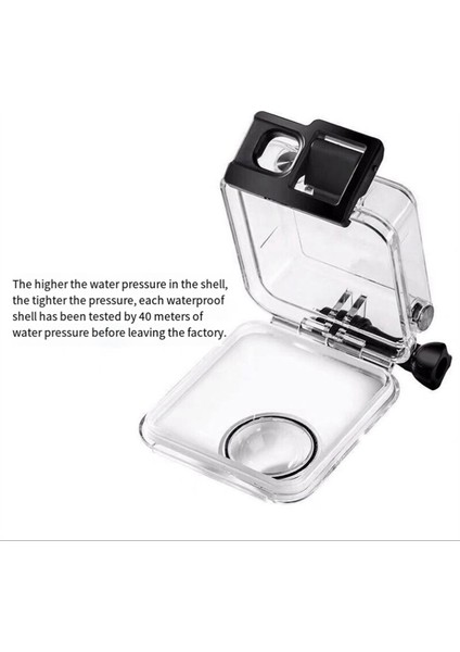 Gopro Max Su Geçirmez Dalış Muhafazaları Kabuk Koruyucu Kapak Kutusu Go Pro 360 Panoramik Kamera Dalış Kılıfı (Yurt Dışından) modelleri