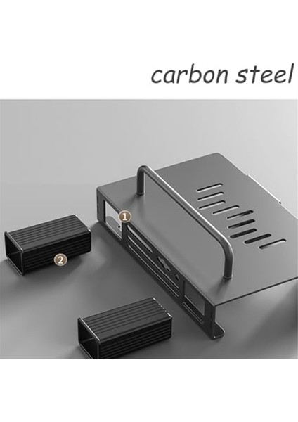 Duvara Monte Alet Tutucu, Mutfak Alet Rafı, Çok Amaçlı Askılı Depolama Düzenleyici Rafı ve Doğrama Tahtası Tutucu Gri (Yurt Dışından) modelleri