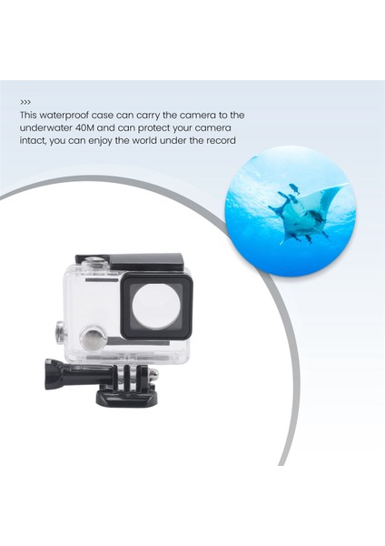 Gopro Su Geçirmez Muhafaza Kılıfı Gopro Hero 4 Hero3+Hero 3 Go Pro Aksesuarları Için Sualtı Koruyucu Kutu (Yurt Dışından) modelleri