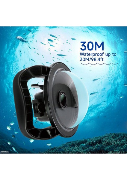 Insta 360 Ace Pro Dome Port Balık Gözü Lens Dalış Gözlüğü Dalış Maskesi Sualtı Çekimi Için Çizilmeye Dayanıklı (Yurt Dışından) modelleri