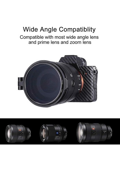 Nd Hızlı Çıkarma Anahtarı Braketi Lens Filtresi Dslr Kamera Fotoğrafçılığı Lens Braketi 77MM (Yurt Dışından) fırsatları