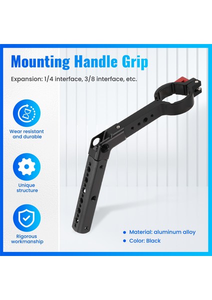 Ronin S / Zhiyun Crane 2 / Feiyu AK2000 Gimbal Parçaları Aksesuarları Için Saplı Askı Kavrama Boyun Halkası Montaj Uzatma Kolu (Yurt Dışından) indirimleri