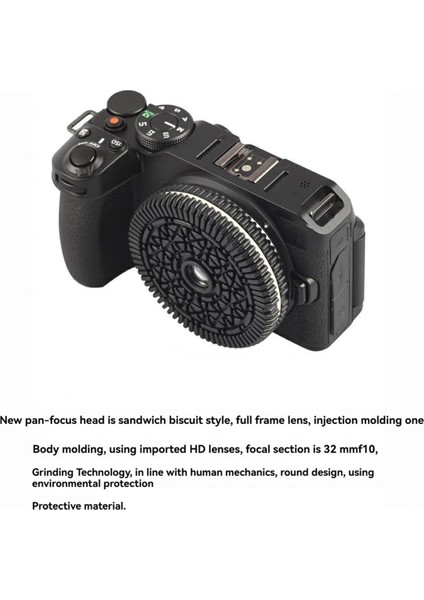 Nikon Z-Mount Serisi Aynasız Kameralar Için 32MM F10 Serbest Odaklı Pankek Lens (Yurt Dışından) fırsatları