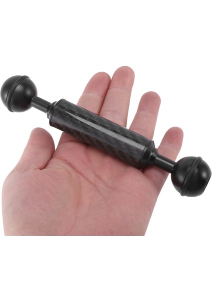 Karbon Fiber Şamandıra Uzatma Kolu 1 Inç Çift Bilyalı Dalış Kamerası Fotoğrafçılığı D20MM 5 Inç Hafif Sualtı Yüzdürme Üçayağı (Yurt Dışından) fiyatları