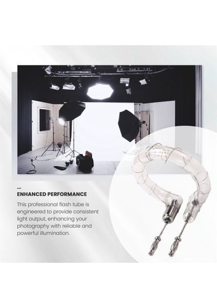 Godox SK400/SK400/SP400/DP400/300D/400D/GS400/Q5300/05400/TC400 Flaş Için 400WS Profesyonel Flaş Tüpü (Yurt Dışından) modelleri