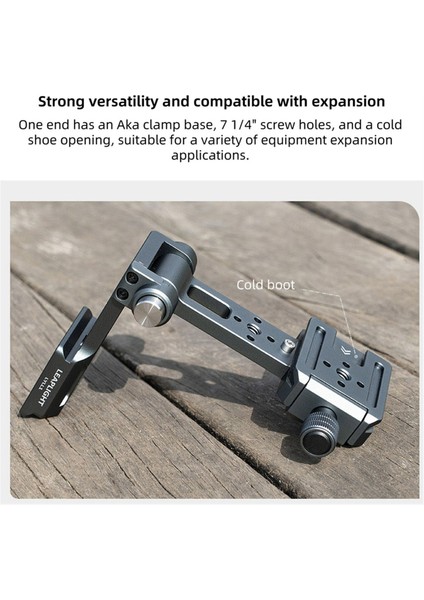 Leaplight Kamera L-Tutucu Arca Hızlı Çıkarma Plakası Dikey Çekim Montajı Slr Dslr Kamera Tripod Canlı Video Braketi (Yurt Dışından) indirimleri