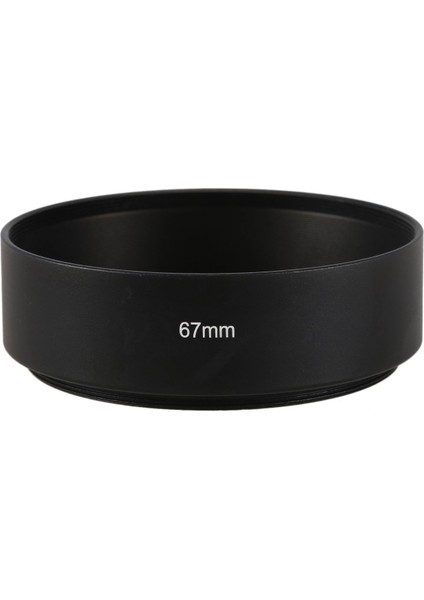 Canon Nikon Pentax Sony Olympus Için 67MM Montajlı Standart Metal Lens Parasoleyi (Yurt Dışından) fiyatları