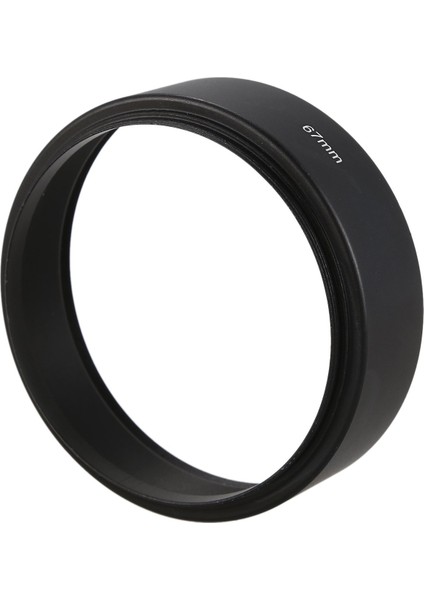 Canon Nikon Pentax Sony Olympus Için 67MM Montajlı Standart Metal Lens Parasoleyi (Yurt Dışından) fırsatları