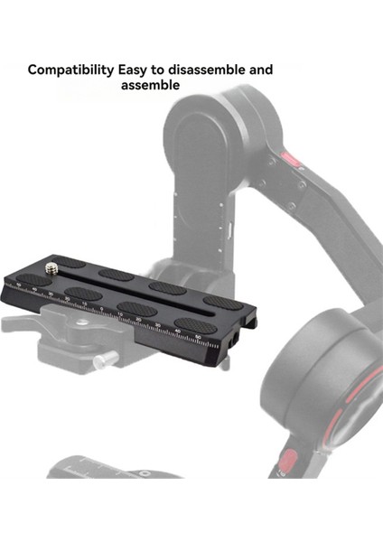 120MM Kamera Montajı Hızlı Çıkarma Plakası Standart 1/4 Inç Vida Hızlı Çıkarma Plakası Djı Ronin Sc Için (Yurt Dışından) indirimleri