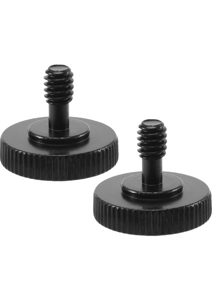 Başparmak Vida Kamera Hızlı Çıkarma 1/4 Inç Başparmak Vida L Braket Vida Montaj Adaptörü Alt 1/4 Inç-20 Dişi Diş (2'li Paket) (Yurt Dışından)