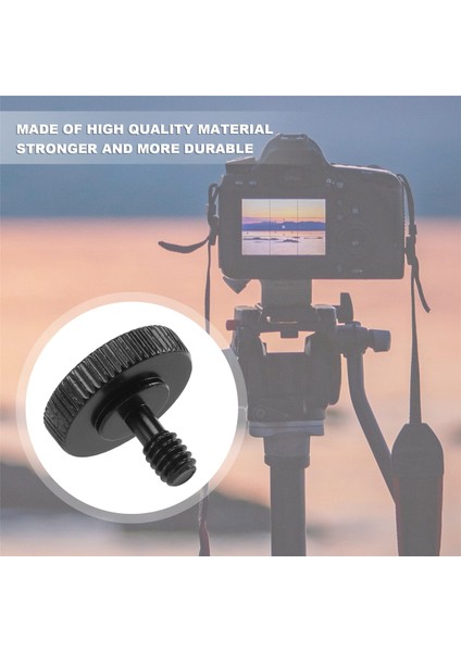 Başparmak Vida Kamera Hızlı Çıkarma 1/4 Inç Başparmak Vida L Braket Vida Montaj Adaptörü Alt 1/4 Inç-20 Dişi Diş (2'li Paket) (Yurt Dışından) indirimleri