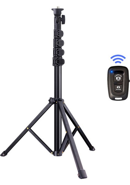 Cep Telefonu Kamerası Için 64 Inç Tripod, Uzaktan Kumandalı ve Telefon Tutuculu Telefon Tripod, Video Kaydı Için Taşınabilir Tripod (Yurt Dışından) modelleri