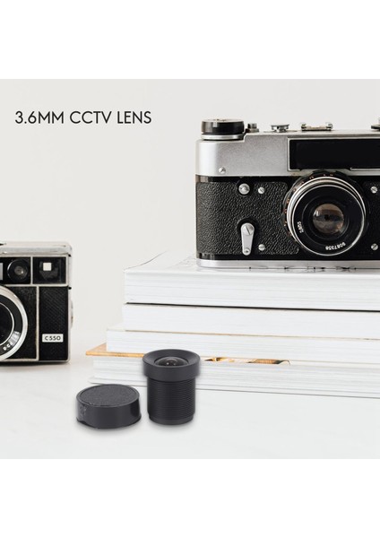 3.6mm 92 Derece Geniş Açı Cctv Kamera Ir Kart Lens Odaklı 1/3" Ccd Için (Yurt Dışından) modelleri