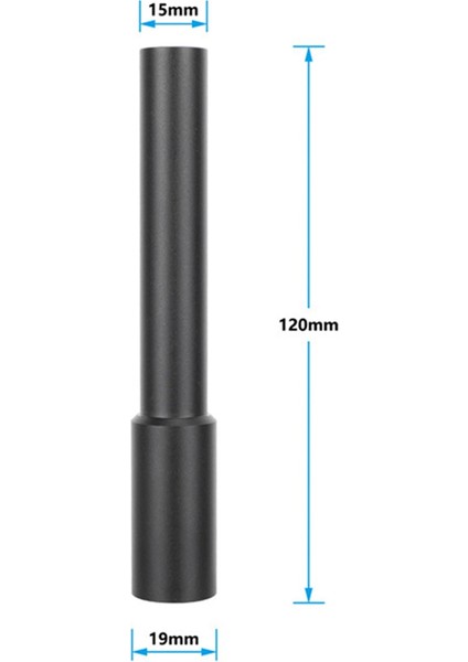 Dslr Kamera Ray Çubuğu 15MM Ila 19MM Çubuk Kelepçe Adaptörü Alüminyum Alaşımlı Çubuk Kamera Takip Odaklama Omuzu (Yurt Dışından) indirimleri